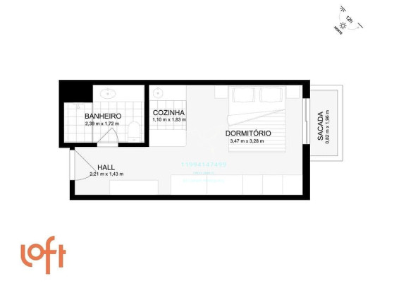 Imagem Apartamento com 1 Quarto à Venda, 26 m² em Moema - São Paulo Imagem Apartamento com 1 Quarto à Venda, 26 m² em Moema - São Paulo