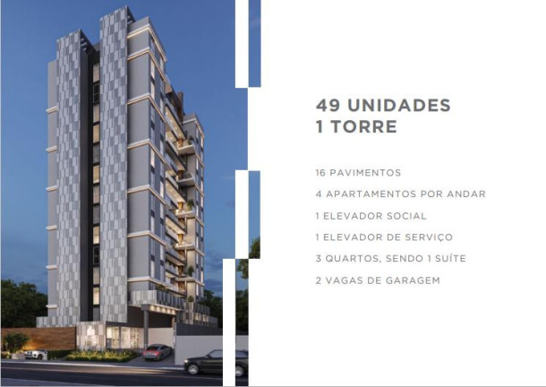 Apartamento com 3 Quartos à Venda, 84 m² em Centro - São José Dos Pinhais