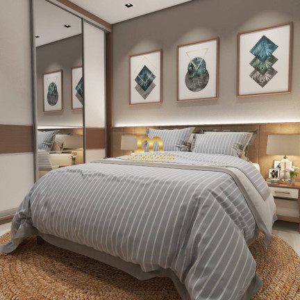 Imagem Apartamento com 3 Quartos à Venda, 107 m² em Guilhermina - Praia Grande