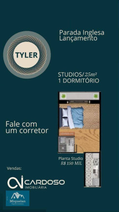 Imagem Apartamento com 1 Quarto à Venda, 25 m² em Parada Inglesa - São Paulo Imagem Apartamento com 1 Quarto à Venda, 25 m² em Parada Inglesa - São Paulo