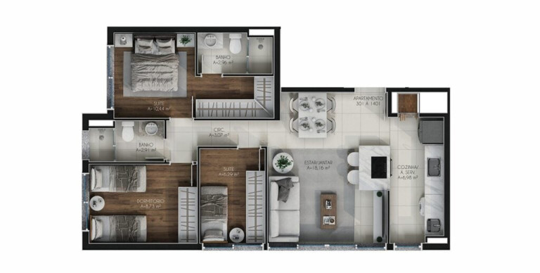 Imagem Apartamento com 2 Quartos à Venda, 63 m² em Jardim Botânico - Porto Alegre Imagem Apartamento com 2 Quartos à Venda, 63 m² em Jardim Botânico - Porto Alegre
