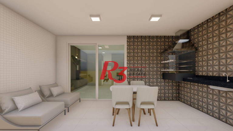 Imagem Casa com 3 Quartos à Venda, 150 m² em Embaré - Santos Imagem Casa com 3 Quartos à Venda, 150 m² em Embaré - Santos