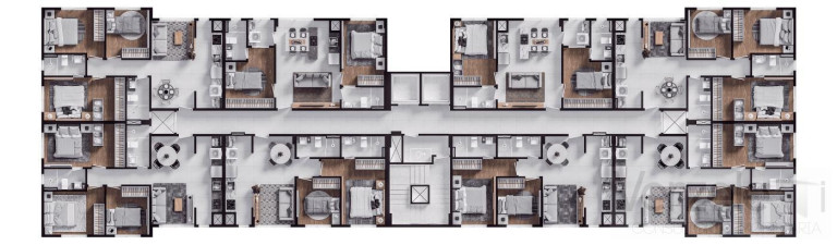 Imagem Apartamento com 3 Quartos à Venda, 73 m² em Nações - Balneário Camboriú