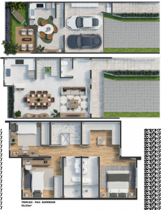 Imagem Imóvel com 3 Quartos à Venda, 112 m² em Abranches - Curitiba Imagem Imóvel com 3 Quartos à Venda, 112 m² em Abranches - Curitiba