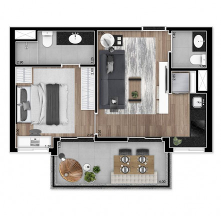 Imagem Cobertura com 1 Quarto à Venda, 74 m² em Vila Madalena - São Paulo Imagem Cobertura com 1 Quarto à Venda, 74 m² em Vila Madalena - São Paulo