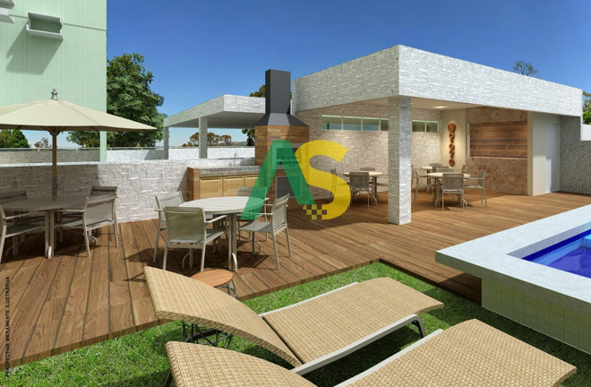 Imagem Imóvel com 2 Quartos à Venda, 41 m² em Tamarineira - Recife