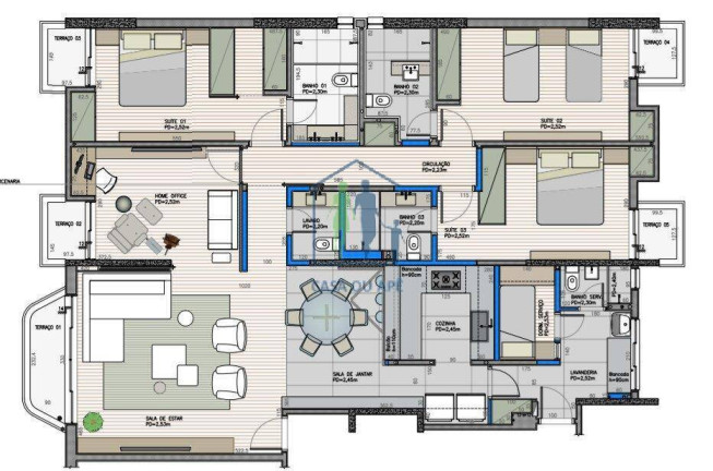 Imagem Apartamento com 4 Quartos à Venda, 166 m² em Brooklin Paulista - São Paulo Imagem Apartamento com 4 Quartos à Venda, 166 m² em Brooklin Paulista - São Paulo