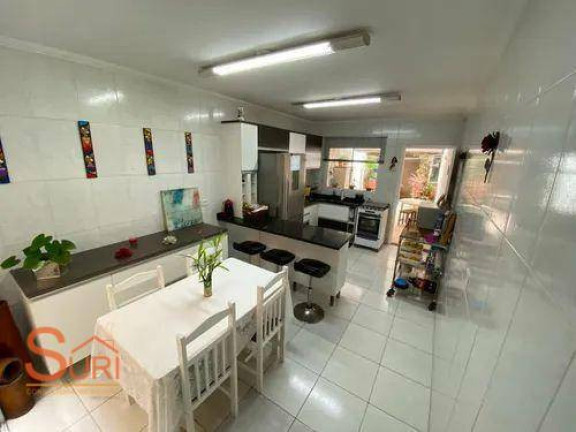Imagem Sobrado com 3 Quartos à Venda, 130 m² em Vila Linda - Santo André