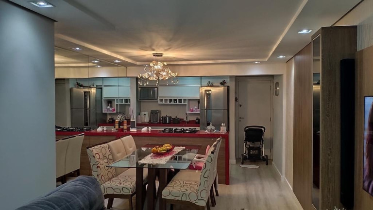 Apartamento com 3 Quartos à Venda, 72 m² em Vila Valparaíso - Santo André