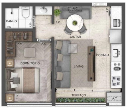 Imagem Apartamento com 2 Quartos à Venda, 85 m² em Perdizes - São Paulo