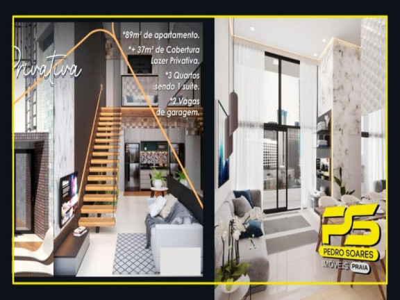 Imagem Apartamento com 2 Quartos à Venda, 52 m² em Bancários - João Pessoa Imagem Apartamento com 2 Quartos à Venda, 52 m² em Bancários - João Pessoa