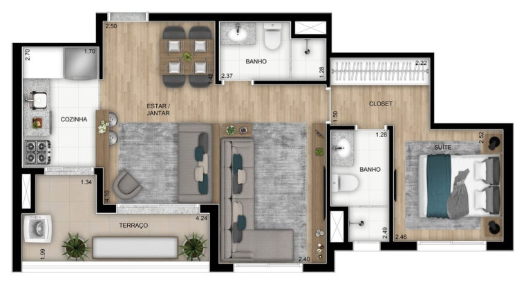 Imagem Apartamento com 3 Quartos à Venda, 67 m² em Lapa - São Paulo