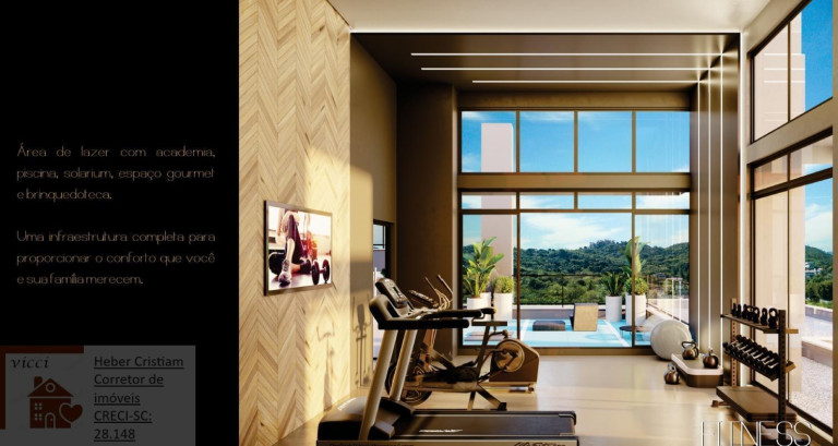 Imagem Apartamento com 2 Quartos à Venda, 61 m² em Cacupé - Florianópolis