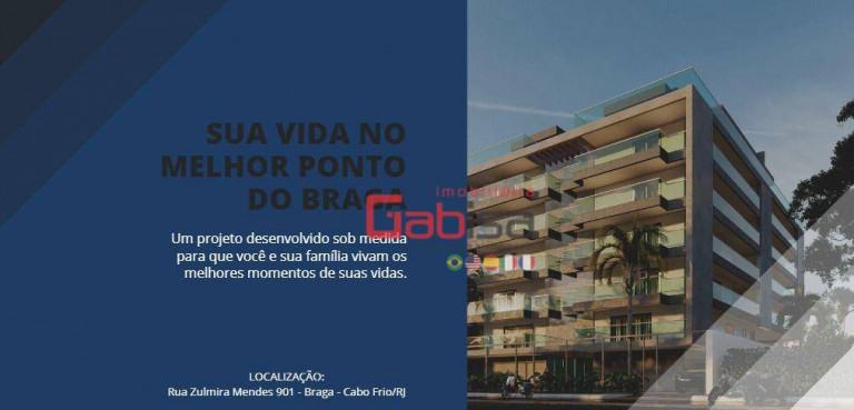 Imagem Apartamento com 2 Quartos à Venda, 106 m² em Braga - Cabo Frio Imagem Apartamento com 2 Quartos à Venda, 106 m² em Braga - Cabo Frio