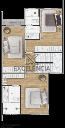 Imagem Sobrado com 3 Quartos à Venda, 155 m² em Costeira - São José Dos Pinhais Imagem Sobrado com 3 Quartos à Venda, 155 m² em Costeira - São José Dos Pinhais