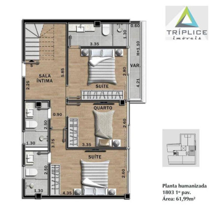 Imagem Cobertura com 3 Quartos à Venda, 168 m² em São Mateus - Juiz De Fora Imagem Cobertura com 3 Quartos à Venda, 168 m² em São Mateus - Juiz De Fora
