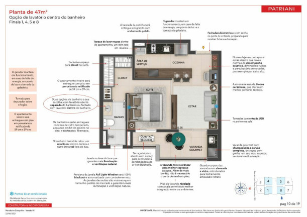 Imagem Kitnet com 1 Quarto à Venda, 45 m² em Parque Campolim - Sorocaba