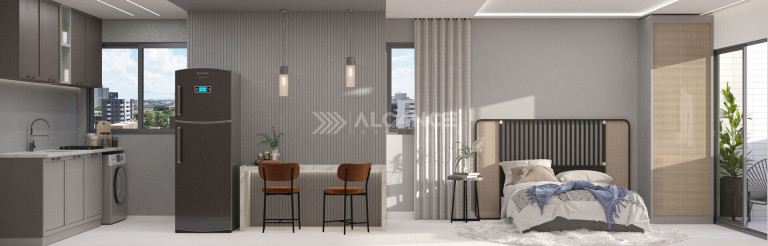 Imagem Imóvel com 1 Quarto à Venda, 21 m² em Intermares - Cabedelo Imagem Imóvel com 1 Quarto à Venda, 21 m² em Intermares - Cabedelo