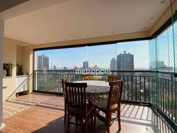 Apartamento com 3 Quartos à Venda, 122 m² em Jardim - Santo André