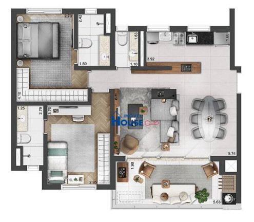 Imagem Apartamento com 2 Quartos à Venda, 87 m² em Perdizes - São Paulo Imagem Apartamento com 2 Quartos à Venda, 87 m² em Perdizes - São Paulo