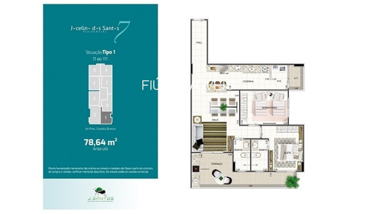 Imagem Apartamento com 2 Quartos à Venda, 78 m² em Mirim - Praia Grande