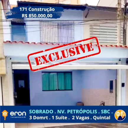 Casa com 3 Quartos à Venda, 171 m²