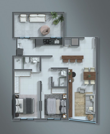 Imagem Apartamento com 1 Quarto à Venda, 36 m² em Navegantes - Capão Da Canoa Imagem Apartamento com 1 Quarto à Venda, 36 m² em Navegantes - Capão Da Canoa