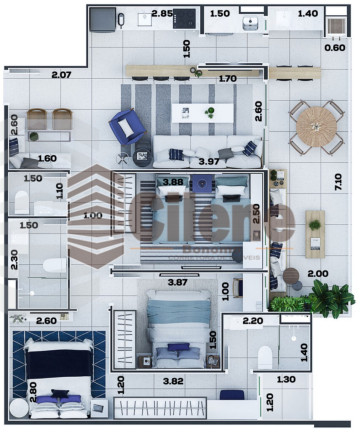 Imagem Apartamento com 3 Quartos à Venda, 86 m² em Itaguá - Ubatuba Imagem Apartamento com 3 Quartos à Venda, 86 m² em Itaguá - Ubatuba