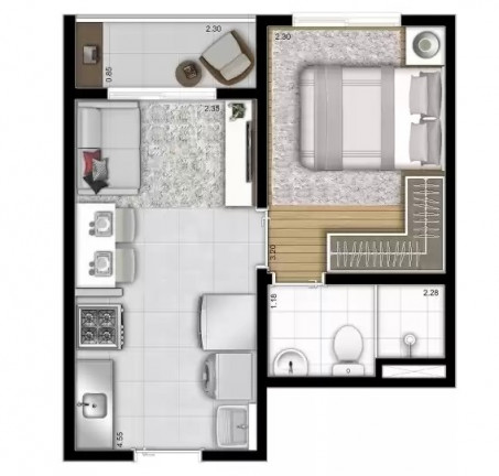 Imagem Imóvel com 1 Quarto à Venda, 26 m² em Vila Mariana - São Paulo Imagem Imóvel com 1 Quarto à Venda, 26 m² em Vila Mariana - São Paulo