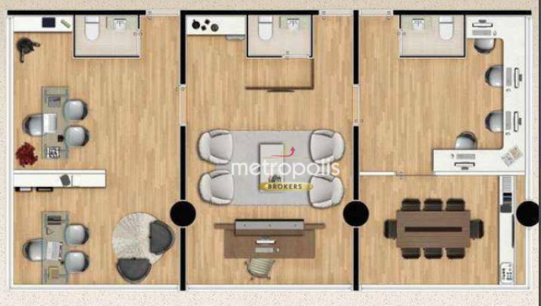 Imagem Sala Comercial à Venda ou Locação, 37 m² em Centro - Santo André Imagem Sala Comercial à Venda ou Locação, 37 m² em Centro - Santo André