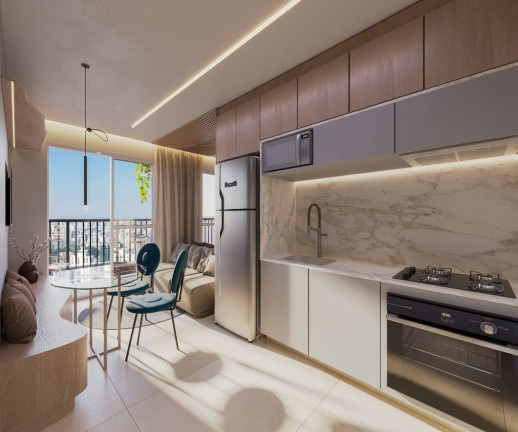 Imagem Apartamento com 2 Quartos à Venda, 34 m² em Vila Dom Pedro I - São Paulo