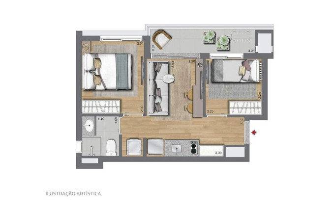 Imagem Apartamento com 2 Quartos à Venda, 38 m² em Butantã - São Paulo Imagem Apartamento com 2 Quartos à Venda, 38 m² em Butantã - São Paulo