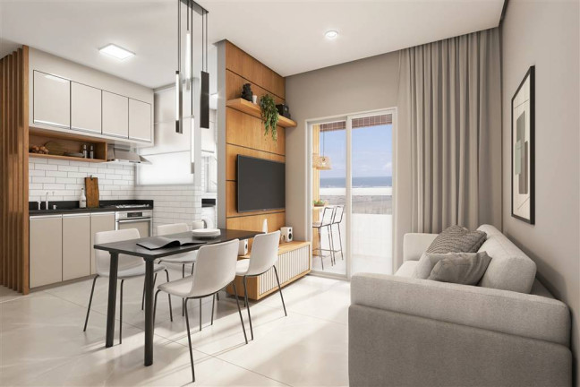 Apartamento com 2 Quartos à Venda, 63 m² em Tupi - Praia Grande