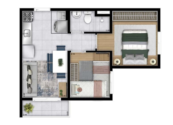 Imagem Apartamento com 2 Quartos à Venda, 32 m² em Jardim Pirituba - São Paulo Imagem Apartamento com 2 Quartos à Venda, 32 m² em Jardim Pirituba - São Paulo