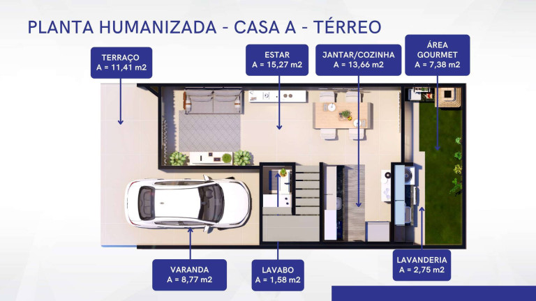Imagem Casa com 3 Quartos à Venda, 105 m² em Icaraí - Caucaia Imagem Casa com 3 Quartos à Venda, 105 m² em Icaraí - Caucaia