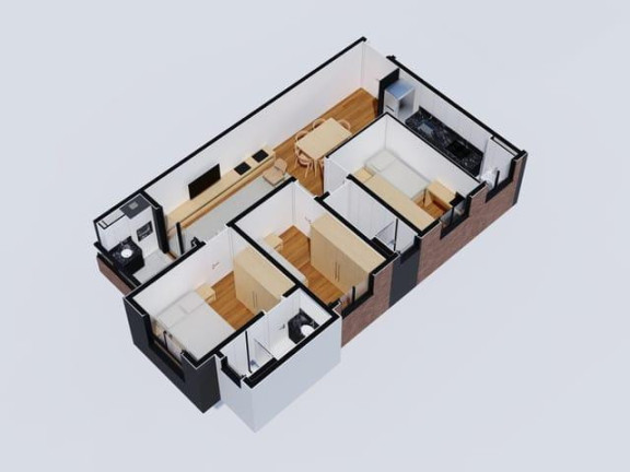 Imagem Apartamento com 3 Quartos à Venda, 69 m² em Boneca Do Iguaçu - São José Dos Pinhais Imagem Apartamento com 3 Quartos à Venda, 69 m² em Boneca Do Iguaçu - São José Dos Pinhais