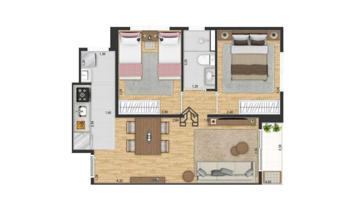 Imagem Apartamento com 2 Quartos à Venda, 47 m² em Santa Terezinha - São Bernardo Do Campo Imagem Apartamento com 2 Quartos à Venda, 47 m² em Santa Terezinha - São Bernardo Do Campo