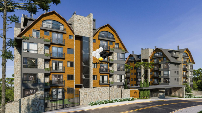 Apartamento com 2 Quartos à Venda, 86 m² em Planalto - Gramado