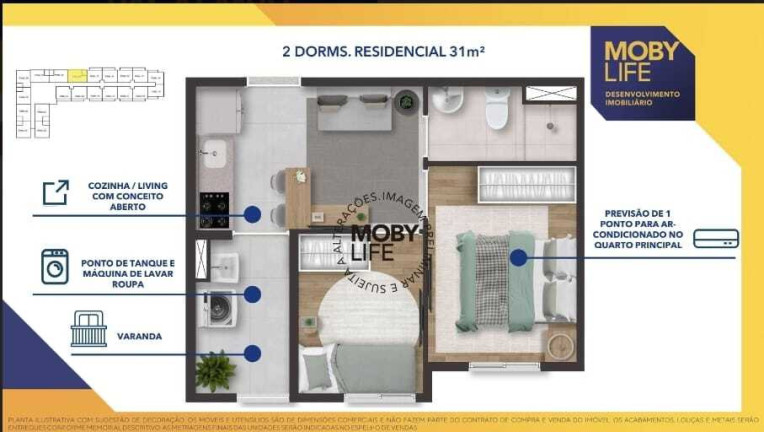 Imagem Imóvel com 2 Quartos à Venda, 29 m² em Barra Funda - São Paulo Imagem Imóvel com 2 Quartos à Venda, 29 m² em Barra Funda - São Paulo