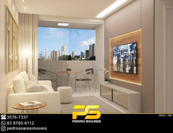 Imagem Apartamento com 1 Quarto à Venda, 43 m² em Jardim Cidade Universitária - João Pessoa Imagem Apartamento com 1 Quarto à Venda, 43 m² em Jardim Cidade Universitária - João Pessoa
