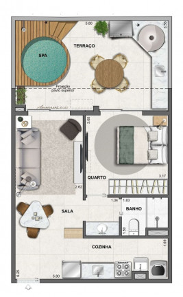 Imagem Imóvel com 1 Quarto à Venda, 41 m² em Botafogo - Rio De Janeiro