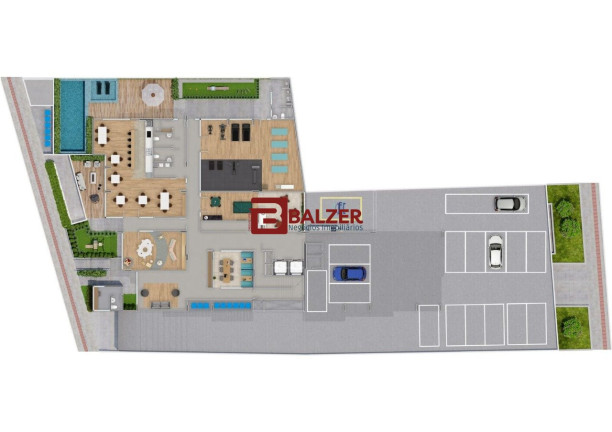 Imagem Apartamento com 1 Quarto à Venda, em Barreiros - São José Imagem Apartamento com 1 Quarto à Venda, em Barreiros - São José