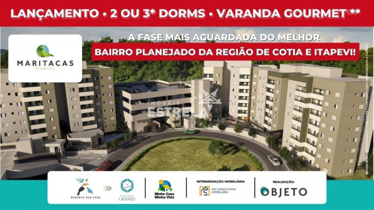 Imagem Apartamento com 2 Quartos à Venda, 50 m² em Lageado - Cotia Imagem Apartamento com 2 Quartos à Venda, 50 m² em Lageado - Cotia