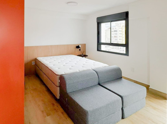 Imagem Apartamento com 1 Quarto para Alugar, 34 m² em República - São Paulo