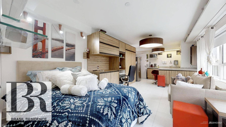 Imagem Apartamento com 1 Quarto à Venda, 50 m² em Brooklin - São Paulo