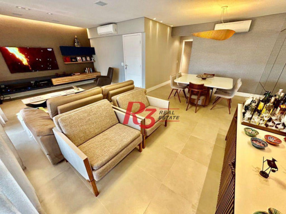 Imagem Apartamento com 3 Quartos à Venda, 181 m² em Gonzaga - Santos Imagem Apartamento com 3 Quartos à Venda, 181 m² em Gonzaga - Santos