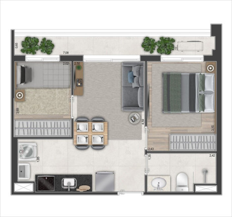 Imagem Imóvel com 1 Quarto à Venda, 49 m² em Bela Vista - São Paulo Imagem Imóvel com 1 Quarto à Venda, 49 m² em Bela Vista - São Paulo