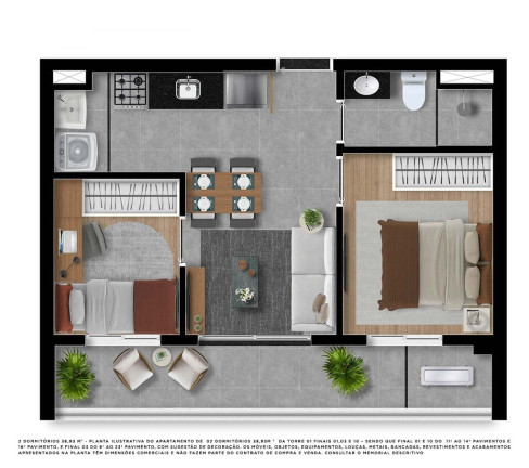 Imagem Imóvel com 2 Quartos à Venda, 42 m² em Higienópolis - São Paulo Imagem Imóvel com 2 Quartos à Venda, 42 m² em Higienópolis - São Paulo