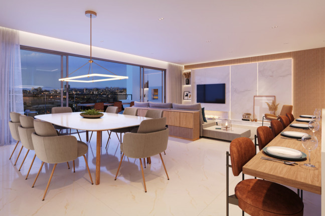 Imagem Apartamento com 3 Quartos à Venda, 109 m² em Mossunguê - Curitiba Imagem Apartamento com 3 Quartos à Venda, 109 m² em Mossunguê - Curitiba
