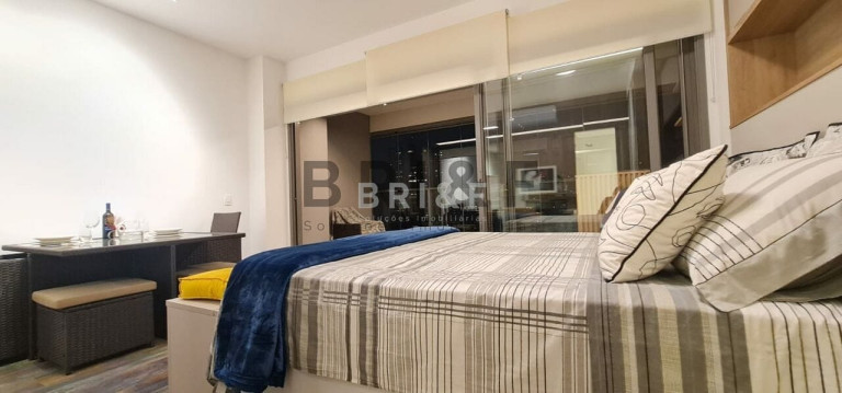 Imagem Apartamento com 1 Quarto para Alugar, 40 m² em Brooklin - São Paulo Imagem Apartamento com 1 Quarto para Alugar, 40 m² em Brooklin - São Paulo